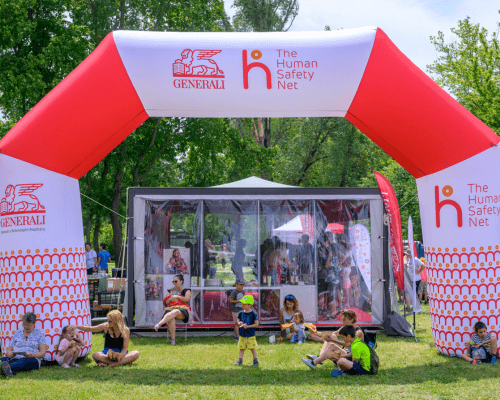 adomány büfé gyerek sziget Generali The Human Safety Net 02
